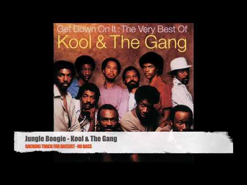 Jungle Boogie - Kool & The Gang - Bass Backing Track (NO BASS)