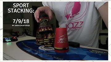 Sport Stacking: 7/9/18 | HY Black Flames