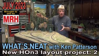 Let's build an HOn3 layout:2 | July 2023 WHATS NEAT Model Railroad Hobbyist