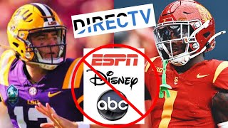 USC BEATS LSU As College Football Fans RAGE After DirecTV And ESPN Dispute Takes It OFF AIR
