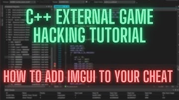 How to Add Imgui to Your Cheat | C++ Game Hacking Tutorial