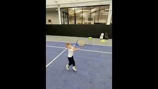 4 Year Old Forehands & Footwork