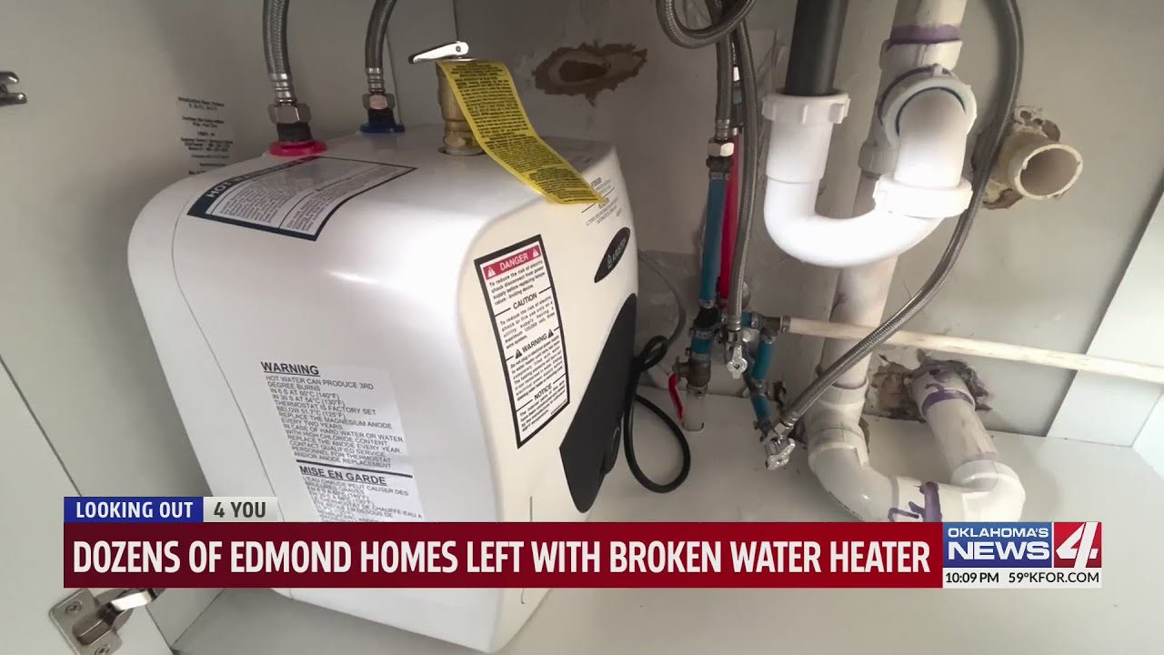 Dozens of Edmond homes left with broken water heaters YouTube