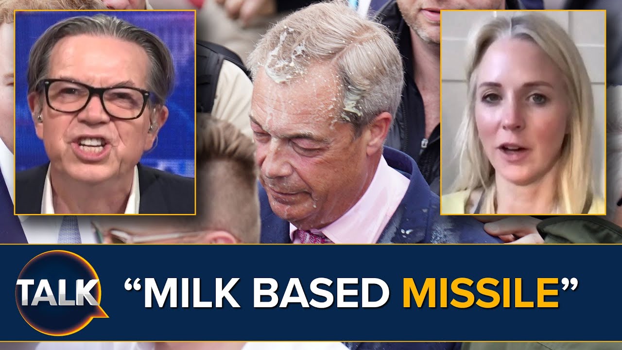 Woman facing charges after Nigel Farage milkshake incident in ...