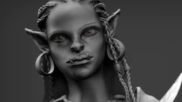 Announcement Zbrush Keyshot Time Lapse Making of
