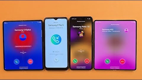 Incoming call Samsung Galaxy ZFold 4 Samsung Flip 3 TCL 30b Samsung Fold 3 with Fake calls &WhatsApp