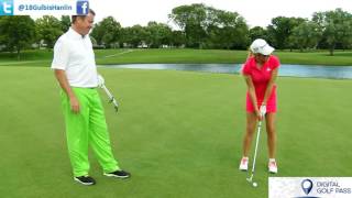 Golf Tip: Best way to hit a 50 yard shot from fairway