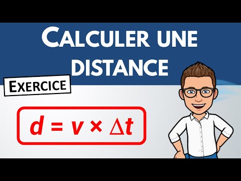 Vidéo: Quelle est la formule de la distance en sciences physiques ?