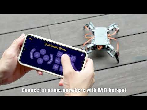 Unleash Your Inner Engineer with the ACEBOTT QD020 Bionic Spider Robot Kit!
