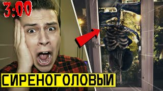 *СТРАШНО* Я СНЯЛ РЕАЛЬНОГО СИРЕНОГОЛОВОГО  в 3:00 *напал на нас scp*