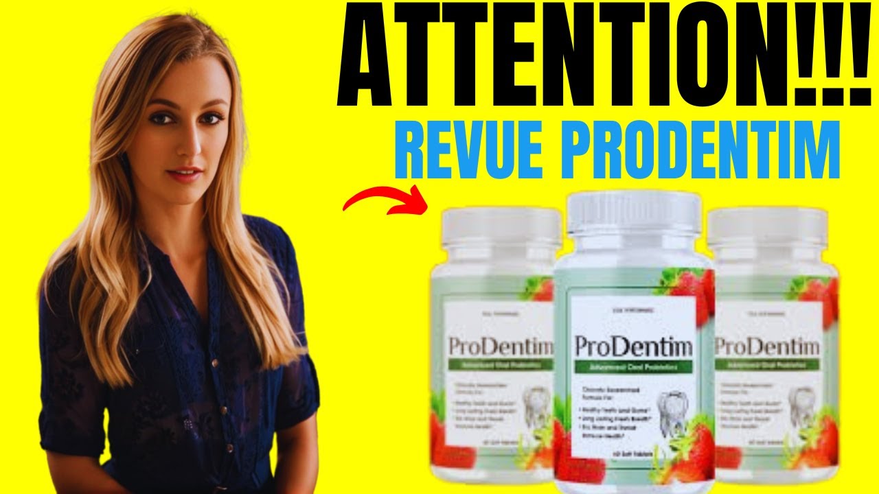 SUPPLÉMENT ORAL PRO DENTIM ATTENTION !!REVUE PRODENTIM INGRÉDIENTS PRODENTIM