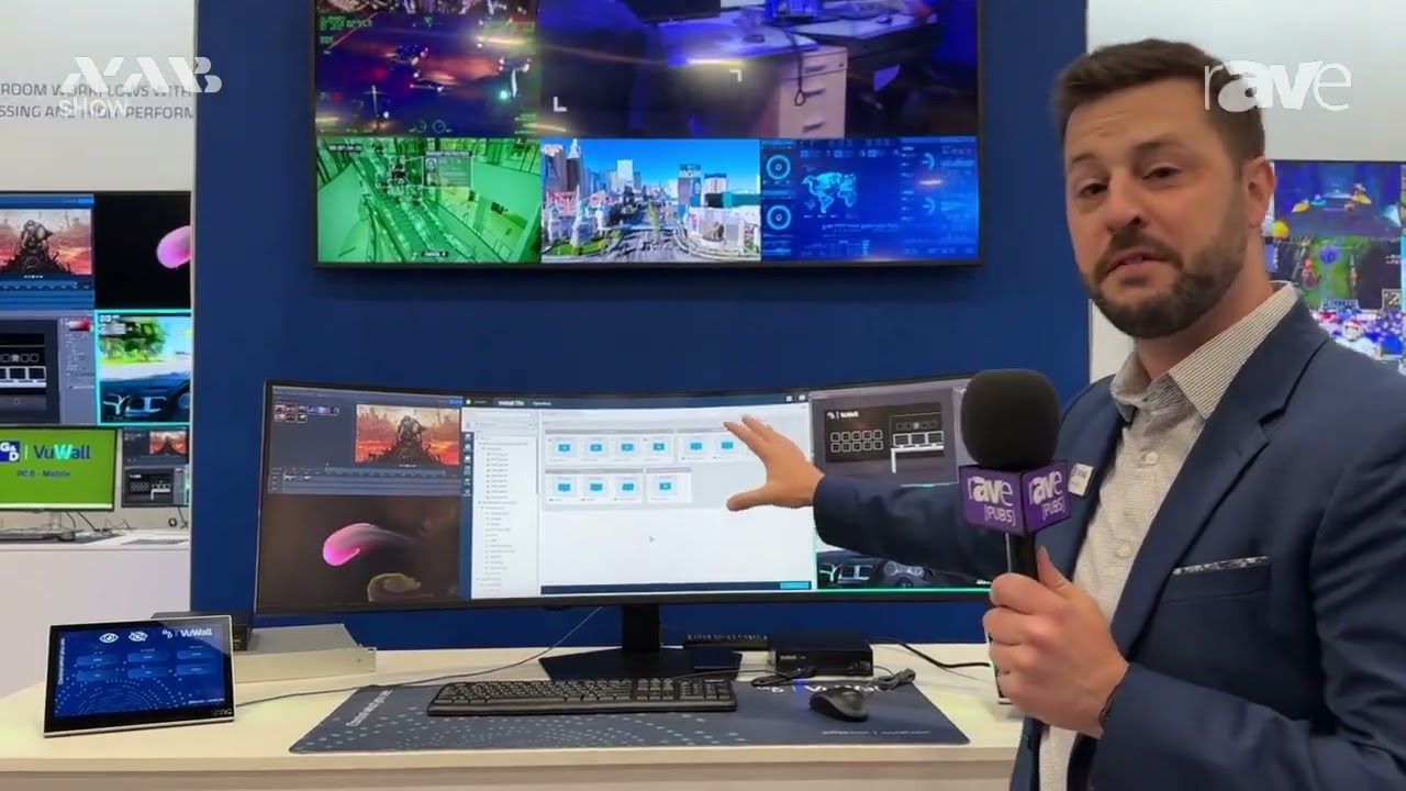 NAB Show 2026: VuWall Presents TRx Centralized Video Wall Management Platform