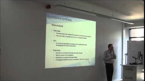 CogNovo Workshop on Experimental Methods: Waste of Research?Publication bias and replication