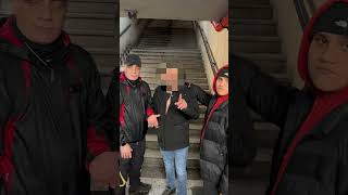 🔴Romanian Pickpocket Swearing and Challenging the security guys after being kicked out of metro