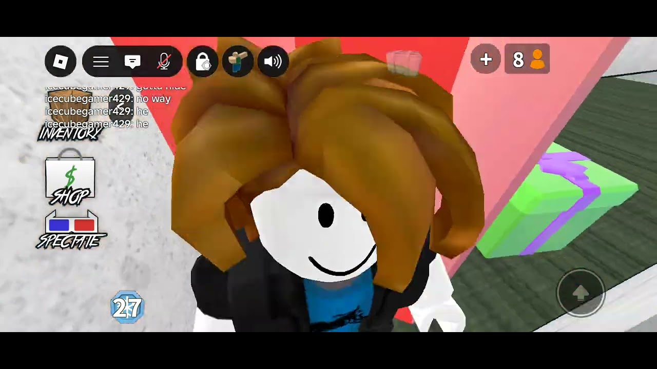 Gameplay mm2 funny moments with beacon hair epsiode 3