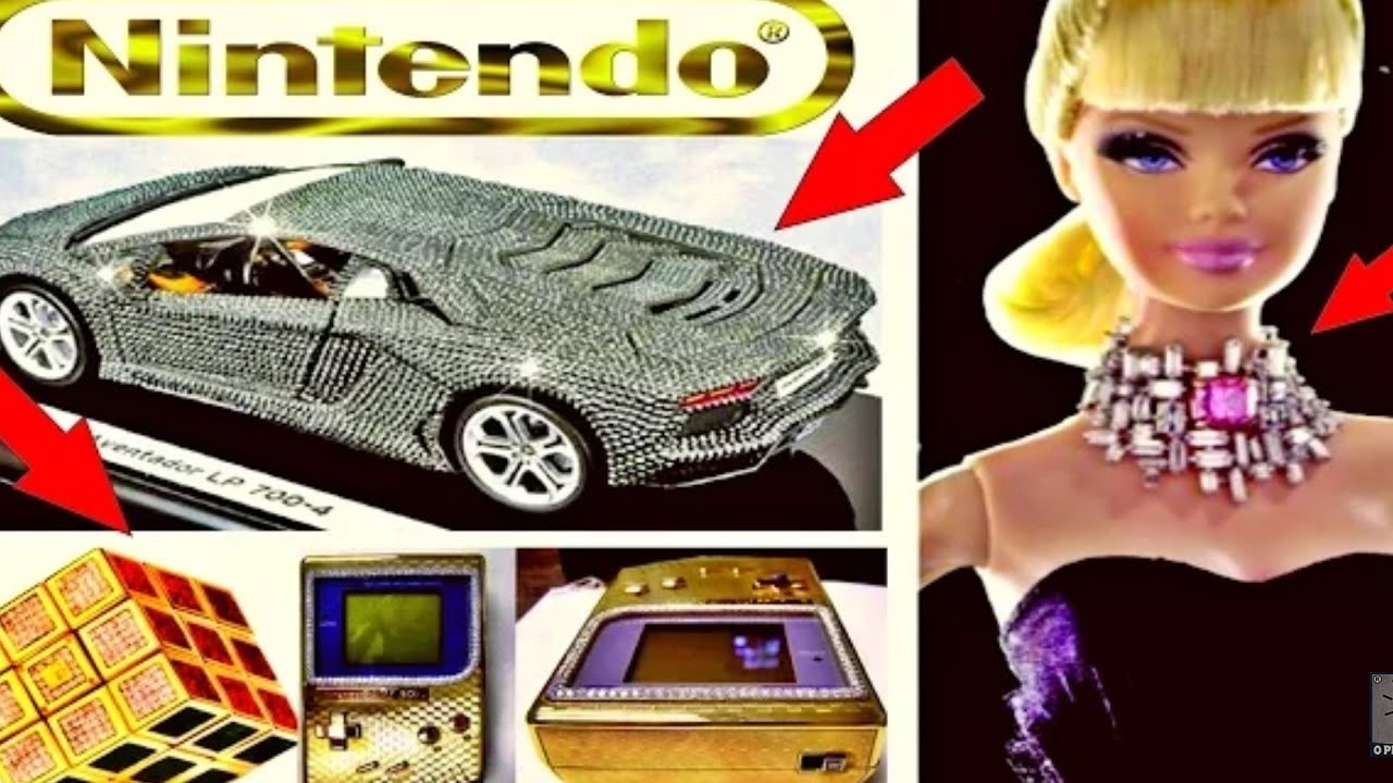 Os 10 Brinquedos Mais Caros do Mundo.. - YouTube