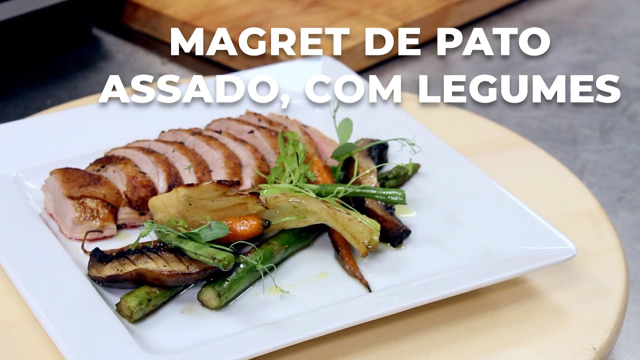 Como arranjar um pato e preparar um magret assado
