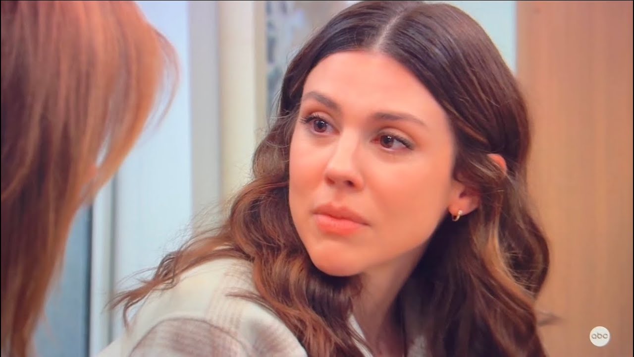 Kristina visits Michael at the hospital pt 1 General Hospital 1/9/25