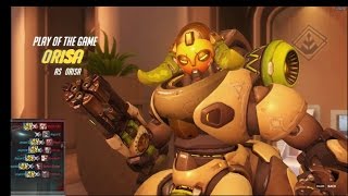 First ever Orisa SEXTUPLE - Overwatch