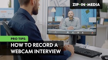 How to record video from your laptop webcam on a Mac or PC - Zip In Media