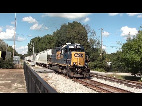 CSXT 2652 Leads CSX A748 South through Newnan, GA 9/18/2018 - YouTube