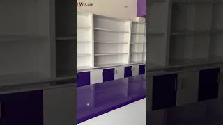 Striking Purple & White Shop Interior Design
