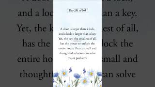 A quote of the day 251 of 365 lifelessonquote smallthingsmatters quoteoftheday s