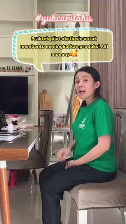 Tips pijat oksitosin untuk memperlancar asi mommy! 🥰