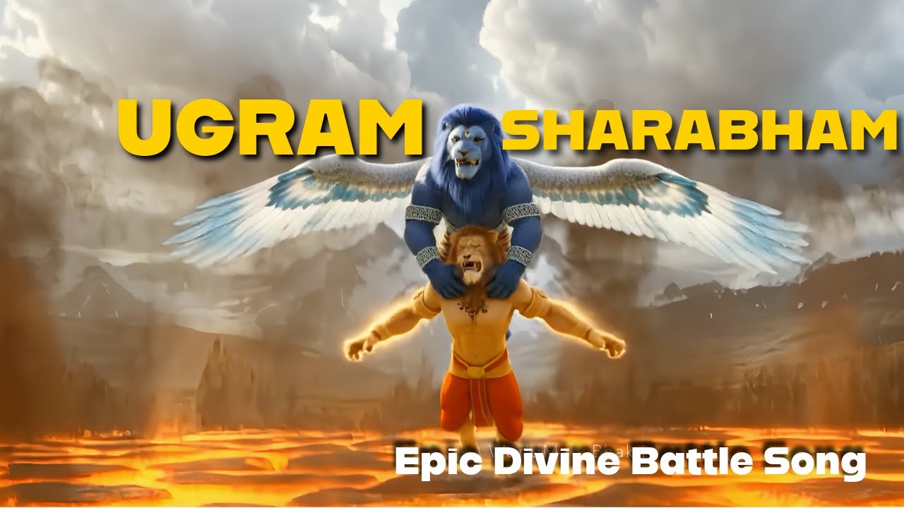 Ugram Sharabham | Epic Battle of Lord Sharabha & Narasimha | High Pitch Divine Battle Song ⚡🔥