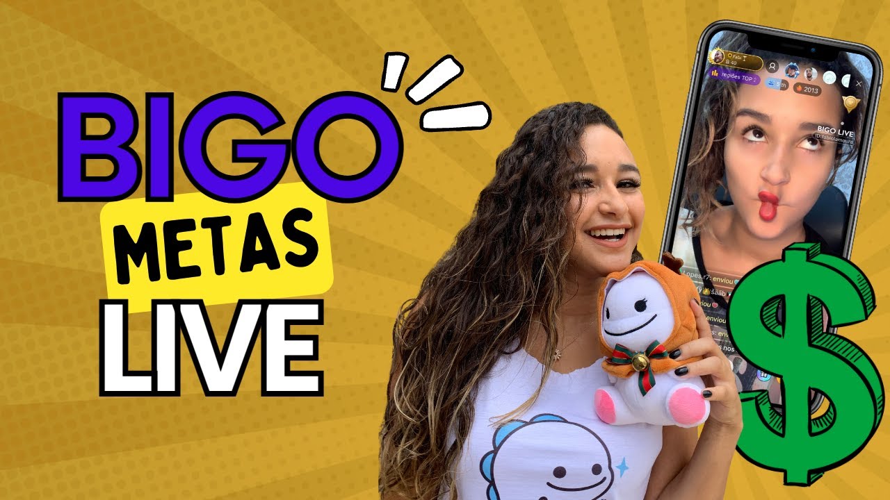 Metas Live METAS PARA CONTRATADOS NA BIGO LIVE - BRASIL - DOLAR, DIAS, HORAS - YouTube