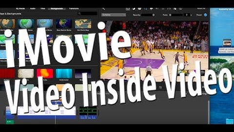Video In Video for iMovie | Picture in Picture | Overlay Video In iMovie