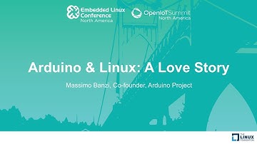 Keynote: Arduino & Linux: A Love Story - Massimo Banzi, Co-founder, Arduino Project