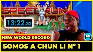 ANTIGO RECORDE MUNDIAL - Speedrun de Chun Li em Street Fighter 2 CE no hardest