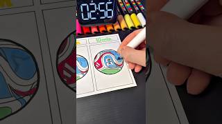 10 min🕦Drawing Soccer Ball ⚽️ FIFA World Cup🎨#drawing #art #soccerball #worldcup2026