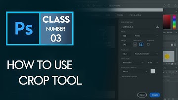 Adobe Photoshop Class #3 | How to Use Crop Tool | Photoshop Course | Graphics Life