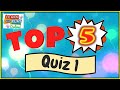 Top 5 quiz fun for the whole family