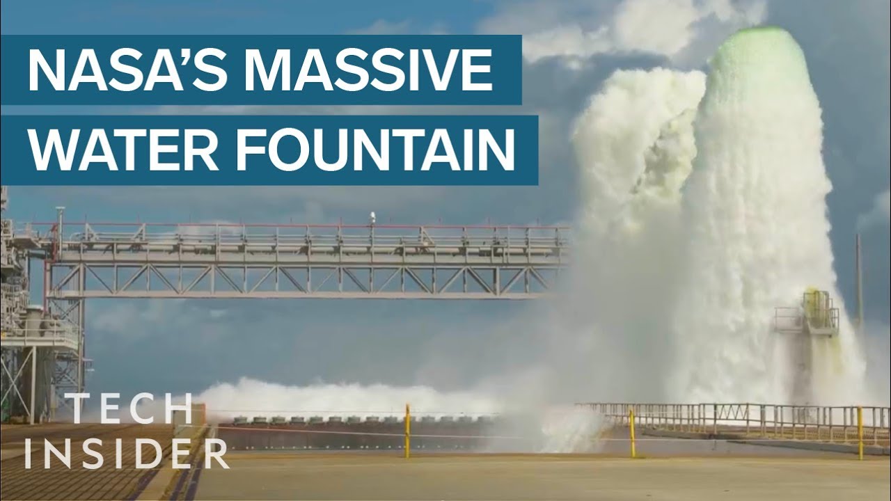 Why NASA Spews Out Half A Million Gallons Of Water During Rocket 