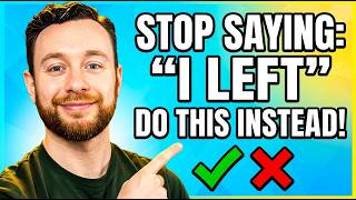 RECRUITER: If a Hiring Manager Says “Why Did You Leave Your Last Job” Say THIS