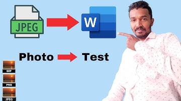 How To Convert Image To Word Document | JPEG File Into An Editable Word Document | Very Easy | 2024