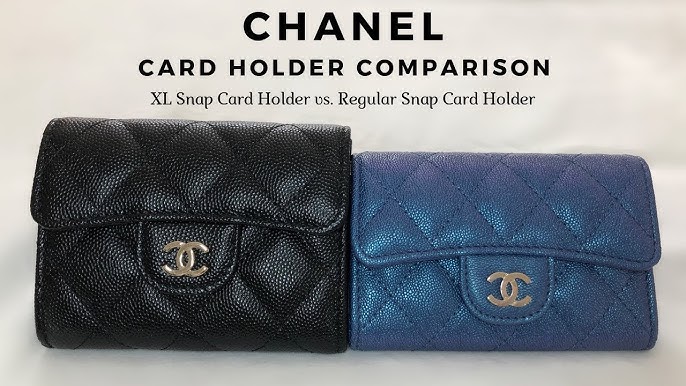 CHANEL CLASSIC CARD HOLDER V. ZIPPY WALLET COMPARISON REVIEW * Which is  better?! billiexluxury 