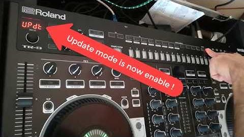 How to updtate Roland DJ 808 firmware Easy Fast Tutorial