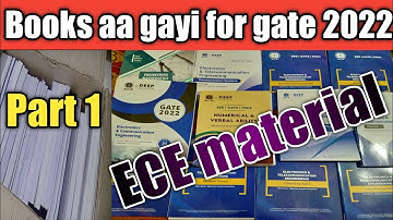 Ace Academy |Ece books+special books has came Part 1| Deep Learn Gate 2022 |part 2 link given at box