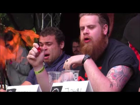 Chilli Eating Contest | Grillstock Manchester | Saturday 30th May 2015 ...