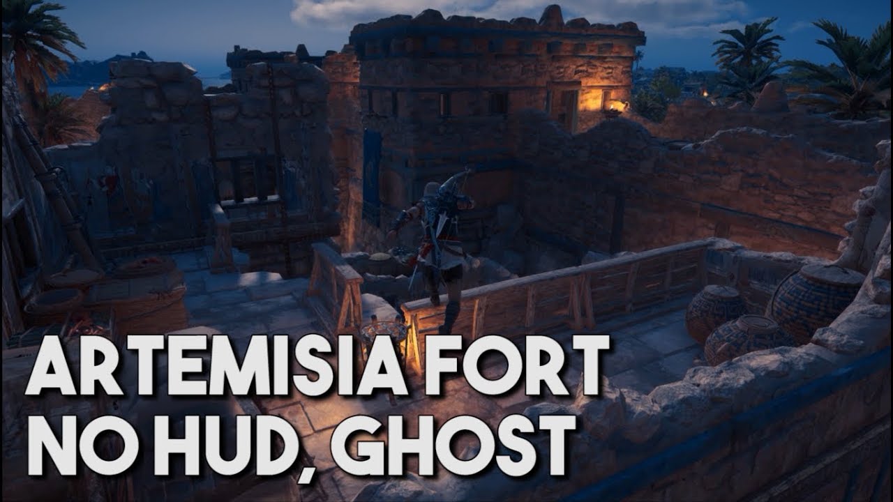 [AC Odyssey] Artemisia Fort - No HUD, Ghost