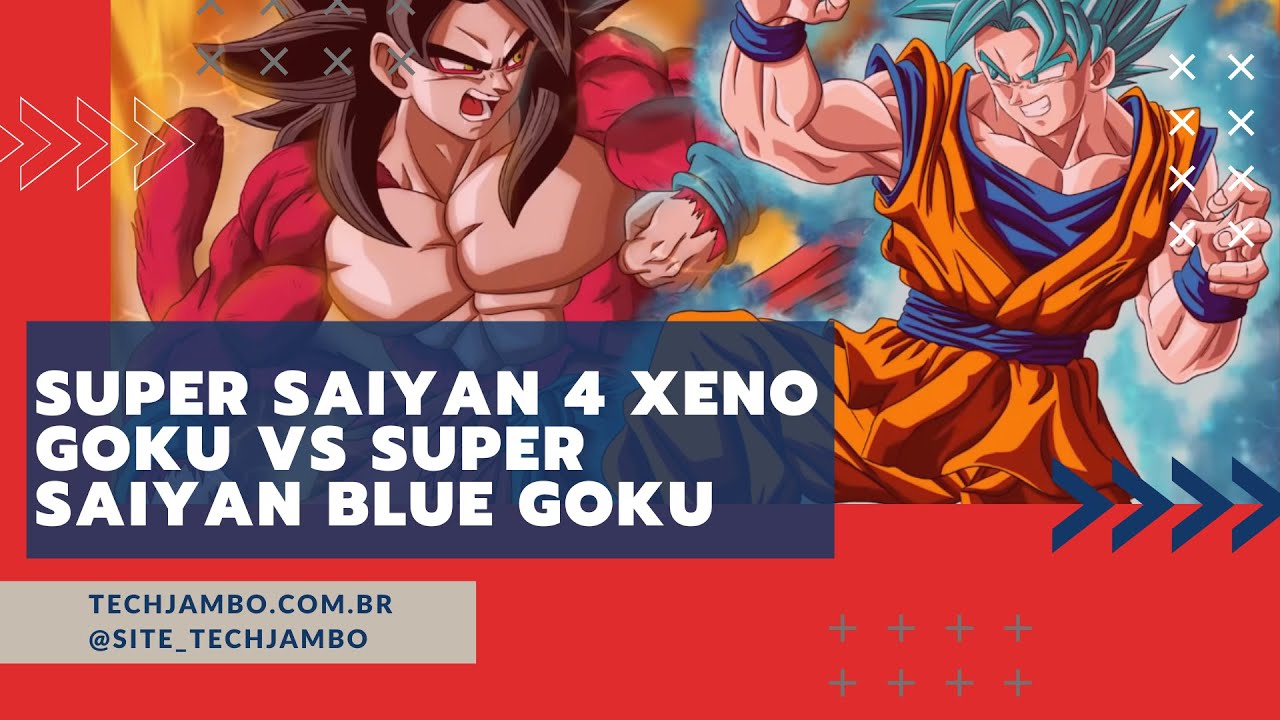 Xeno Goku SSJ4 vs Goku SSJ Blue (Legendado) - Dragon Ball Heroes, By Animes  BR