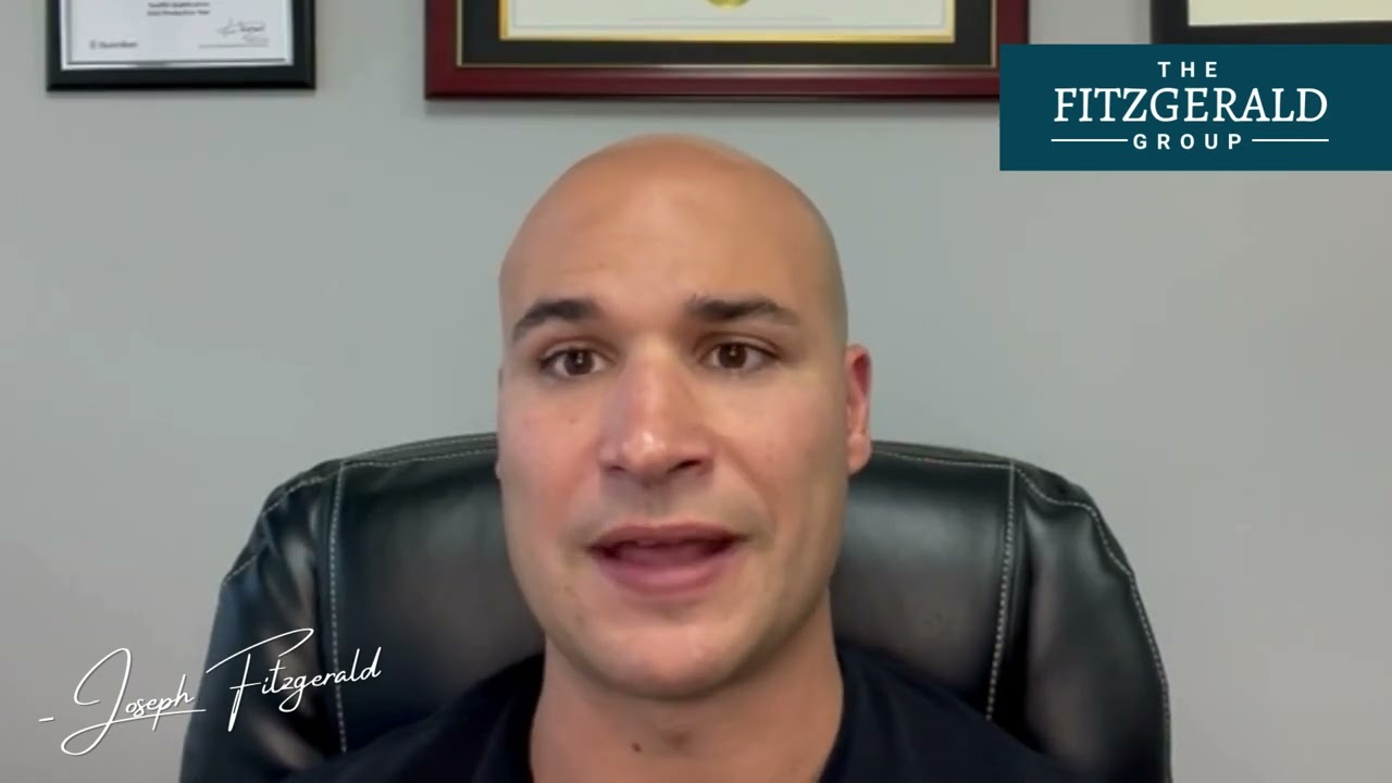 Joseph Fitzgerald announces his Certified Financial Planner (CFP®) designation.