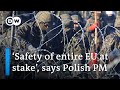 Hundreds of migrants are stuck in the freezing cold as Poland seals its border to Belarus | DW News