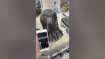 Duỗi tóc 1 lần siêu dễ #duoitoc