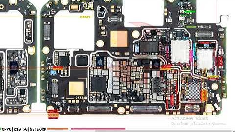 OPPO K10 5G Netwark Ic No Service Emargency Call Problem Ways Hardware Solution #borneoschematic #gs