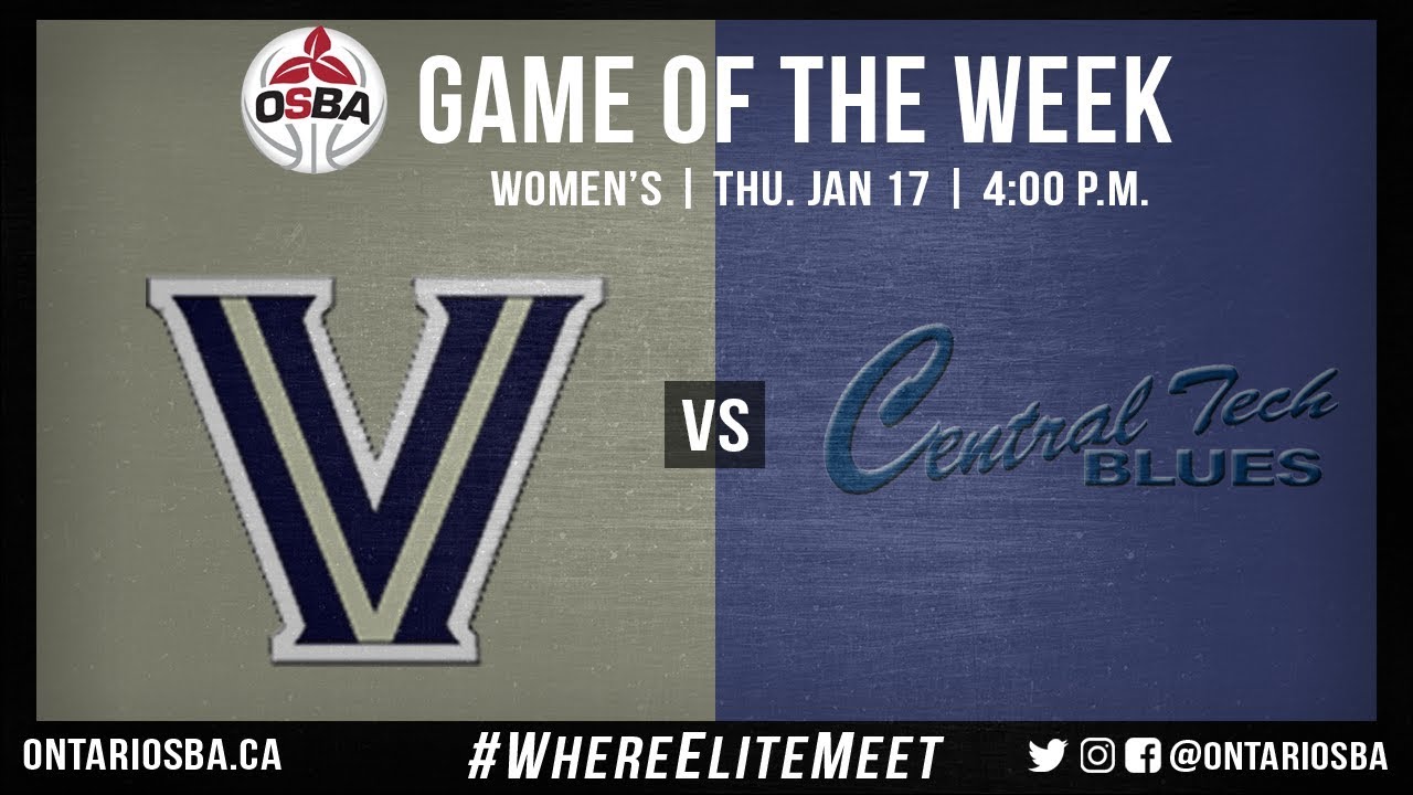 OSBA GOTW: Vaughan SS Prep vs. Central Tech (Women)